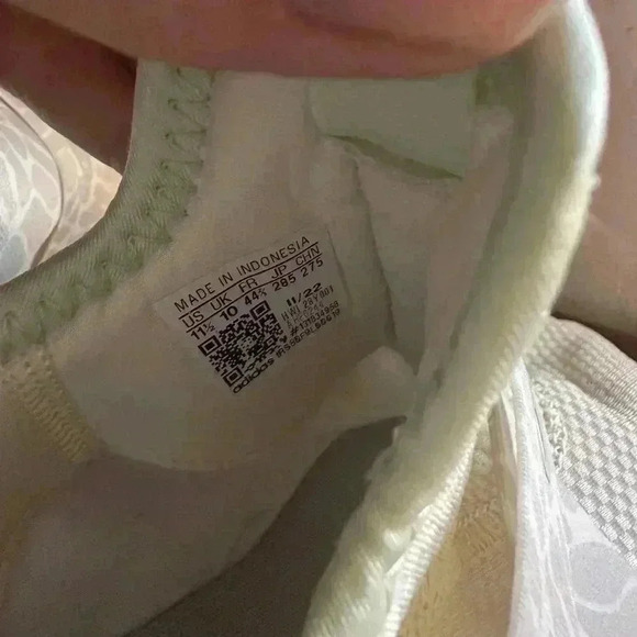 Size 11.5 - adidas Puremotion Adapt Leopard Women’s Light Green and White - Picture 9 of 10